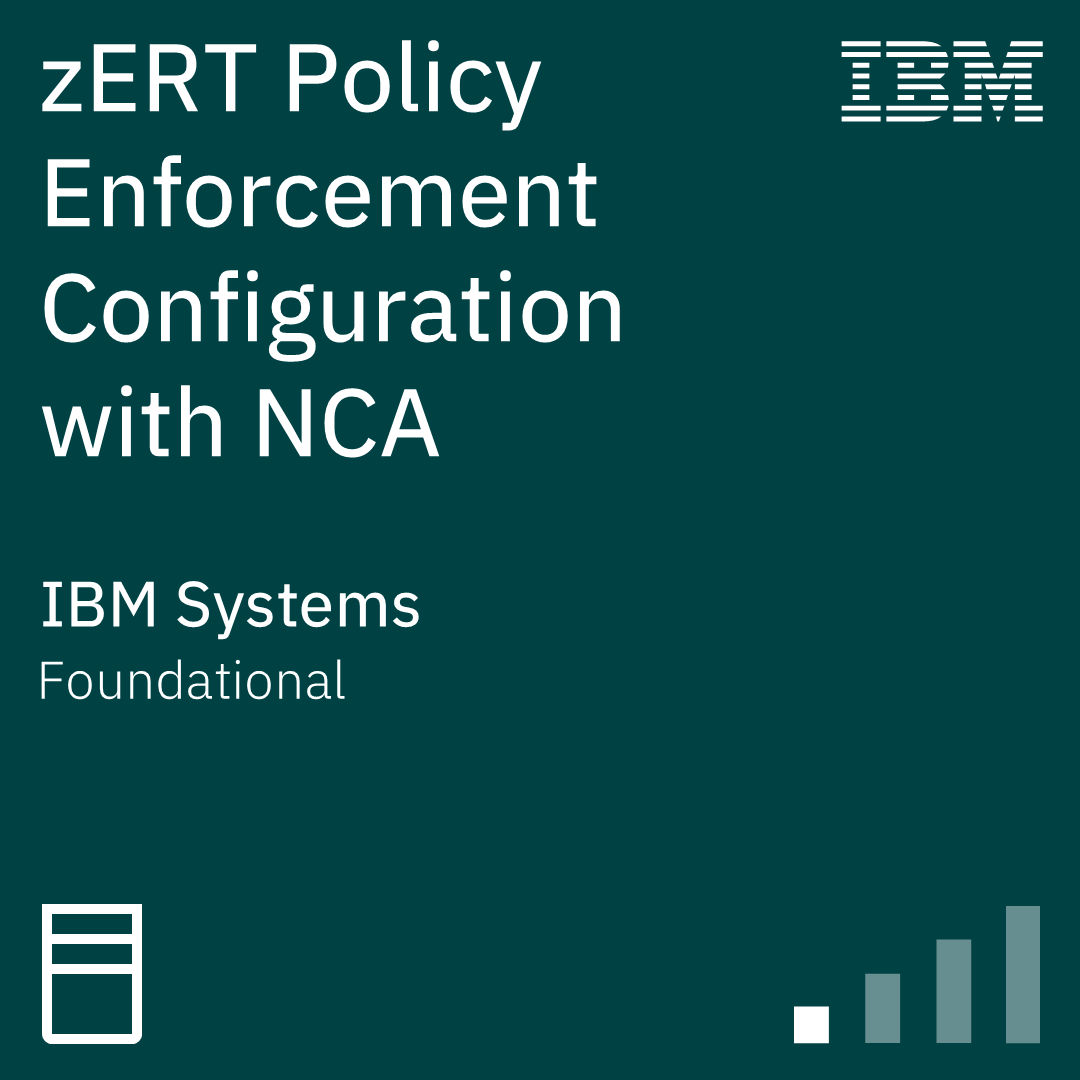 zERT Policy Enforcement Configuration with NCA